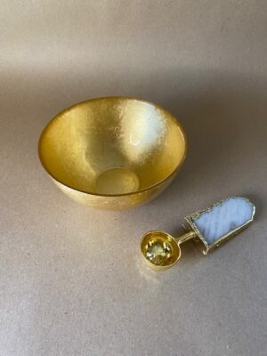 Bowl with Spoon