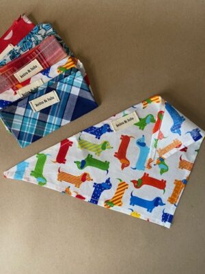 Dog Bandana -Doxies