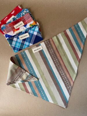 Dog Bandana -Stripes