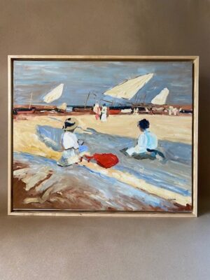 Mother and Child by The Sea