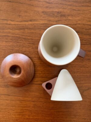 TriForma Sculptural Mug Set