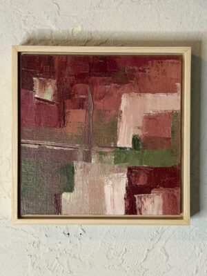 Burgundy & Green II