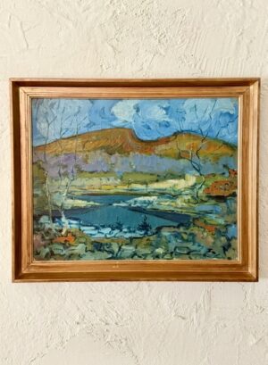 Hill by the Stream (Oberg)